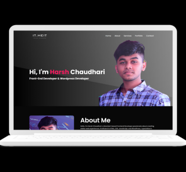 portfolio project by Harsh chaudhari